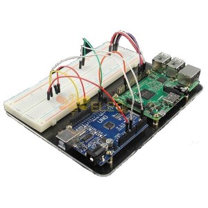 用於 Arduino 的 Raspberry Pi Model B 和 UNO R3 實驗平台