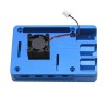 GeekStyle V5 Upgraded Aluminum Alloy Case Super Thin With Cooling Fan & Heatsink for CNC Raspberry Pi 4B