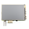 HDMI Pantalla táctil de 3,5 pulgadas 60FPS 1920x1080 Pantalla LCD con adaptador para Raspberry Pi 4B/3B+ D