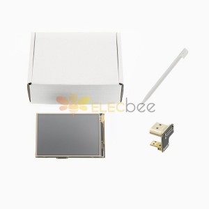 HDMI 3.5 Inch Touch Screen 60FPS 1920x1080 LCD Display with adapter for Raspberry Pi 4B/3B+