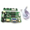 Контроллер ЖК-дисплея HDMI VGA 2AV LVDS ACC TTL, 50-контактный комплект платы, разрешение 800x480 для Raspberry Pi