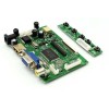 HDMI VGA 2AV LVDS ACC TTL LCD Display Controller 50pins Board Kit 800x480 resolução para Raspberry Pi