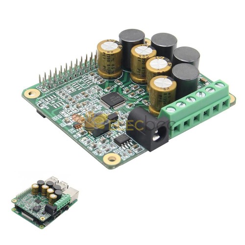 Módulo de Audio de placa de expansión HIFI AMP para Raspberry Pi 3 Modelo B / Pi 2B / B+