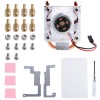 ICE-Tower CPU Cooling Fan V2.0 Super Heat Dissipation Different Colors LEDs for Raspberry Pi 3B+/4B