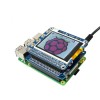 Raspberry Pi 3B+/3B용 냉각 팬이 있는 지능형 온도 전원 제어 보드