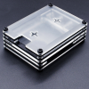 WX-4B506 Funda protectora de acrílico de 6 capas Carcasa de plástico para Raspberry Pi 4B