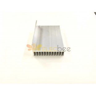 Radiador disipador térmico de aleación de aluminio en forma de L 101,5x49x100mm para proyectos Raspberry Pi Blanco