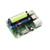 Placa de expansión de batería de litio para Raspberry Pi 5V Salida regulada Carga rápida bidireccional