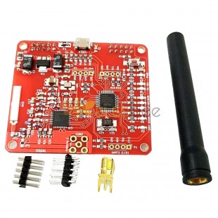 MMDVM 2.0 Hotspot Module Support P25 DMR YSF NXDN With Antenna Hotspot Expansion Board Red For Raspberry Pi Model B 4B 3B 3B+