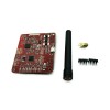 Prise en charge du Module Hotspot MMDVM 2.0 P25 ​​DMR YSF NXDN avec carte d\'extension de point chaud d\'antenne rouge pour Raspberry Pi modèle B 4B 3B 3B +