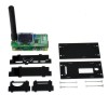 MMDVM Hotspot Support P25 DMR YSF + Raspberry Pi Zero Board + OLED-Display + 8G TFT-Karte + Antenne + Acrylgehäuse-Kit