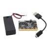 Micro:Bit Go (ensemble de démarrage en déplacement) Carte de développement Micro:bit + support de batterie AAA + kit de câble USB pour la programmation