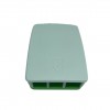 Custodia protettiva ufficiale Scatola di plastica bianca verde classica per Raspberry Pi 4B