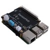 Placa de desarrollo del concentrador de sensores para Rapsberry Pi 4 Model B / 3B / 3B+(Plus) / Banana Pi M3