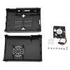 Premium Black ABS Protective Case With Cooling Fan For Raspberry Pi 3/2/Model B/1 Model B+
