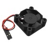 Premium Black ABS Protective Case With Cooling Fan For Raspberry Pi 3/2/Model B/1 Model B+
