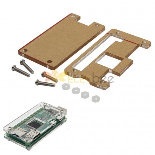 Custodia in acrilico trasparente per Raspberry Pi Zero W USB-A Addon BadUSB Board