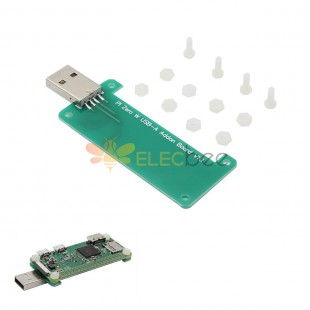 Placa adicional USB-A V1.1 Placa de expansión de conector USB para Raspberry Pi Zero / Zero W