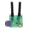 Comunicación USB dúplex MMDVM Hotspot compatible con P25 DMR YSF + pantalla OLED + 2 uds antena + funda para Raspberry Pi