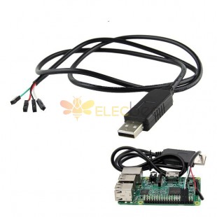 Raspberry Pi 3B 2B / COM Portu için TTL Hata Ayıklama Seri Port Kablosuna USB
