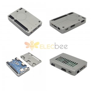 Carcasa ultrafina de aleación de aluminio para Raspberry Pi Compute Module 3 CM3/CM3L & IO Board