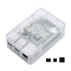 Updated Black/White/Transparent ABS Case V4 Enclosure Box With Heat Sink for Raspberry Pi 4B