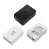 Aktualisiertes Raspberry Pi ABS-Gehäuse Schwarz/Weiß/Transparente Gehäusebox V4 für Raspberry Pi 4B Transparent
