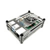 WX-4B07 4B210 9-Layer Acrylic Shell for Raspberry Pi 4B 3D Printer