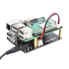 X150 9-Port USB Hub / Raspberry Pi için Güç Kaynağı Genişletme Kartı