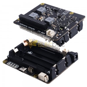 X728 Power Mgt + USV-Board für Raspberry Pi 4B Raspberry Pi x728 UPS & Smart Power Management Board Stromquelle
