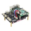 X750 Shield 18650 UPS HAT & Safe Power Management Expansion Board for Raspberry Pi 4 Model B/3B+/3B/2B