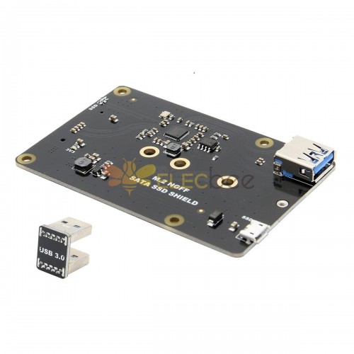 X860 M.2 NGFF 2280/2260/2242/2230 SATA SSD NAS placa de expansão de armazenamento com jumper USB 3.0 para Raspberry Pi