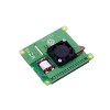 Placa de módulo de fuente de alimentación Ethernet POE, placa de extensión POE HAT con ventilador de refrigeración para Raspberry Pi 4B/3B+