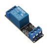Módulo de relé de gatilho de baixo nível de 1 canal 3,3 V Terminal de isolamento optoacoplador para Arduino