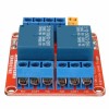 10Pcs 12V 2 Channel Relay Module With Optocoupler Support High Low Level Trigger