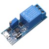 10Pcs 5V-30V Wide Voltage Trigger Delay Timer Relay Conduction Relay Module Time Delay Switch