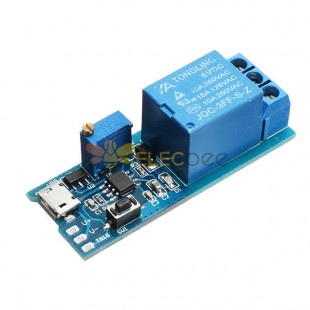 10pcs 5-30V 10A Wide Voltage Trigger Delay Relay Module Timer Module Two Trigger Modes With Strong Anti-Interference Ability
