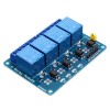 10 pz 5 V 4 Canali Modulo Relè Per PIC ARM DSP AVR MSP430 Blu Geekcreit per Arduino
