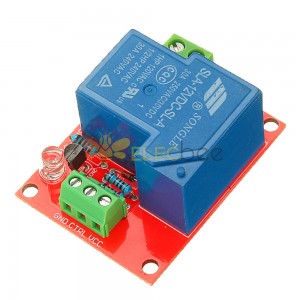 10pcs 12V 30A 250V 1 通道继电器高电平驱动继电器模块常开型适用于Auduino