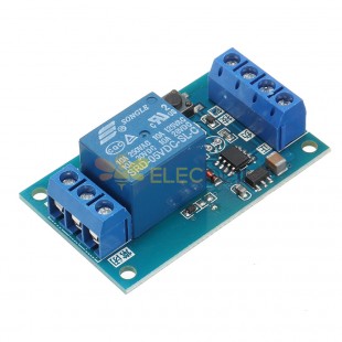 10pcs DC 5V Single Bond Button Bistable Relay Module Modified Car Start and Stop Self-Locking Switch