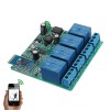 12V 4 Channel Relay Module bluetooth Mobile Phone Wireless Remote Control Switch