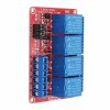 Arduino용 24V 4 채널 레벨 트리거 광커플러 릴레이 모듈 - 공식 Arduino 보드와 함께 작동하는 제품