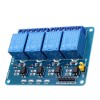 Arduino 용 2Pcs 5V 4 채널 릴레이 모듈 PIC DSP MSP430 Blue-공식 Arduino 보드와 함께 작동하는 제품