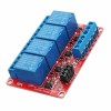 3 件 DC12V 4 通道電平觸發光耦繼電器模塊 Arduino 電源模塊