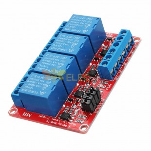 3Pcs DC12V 4-Kanal-Pegel-Trigger-Optokoppler-Relaismodul-Netzteilmodul für Arduino