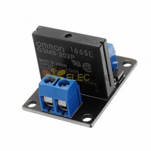 3pcs 1 Kanal 12V Relaismodul Solid State Low Level Trigger 240V2A für Arduino