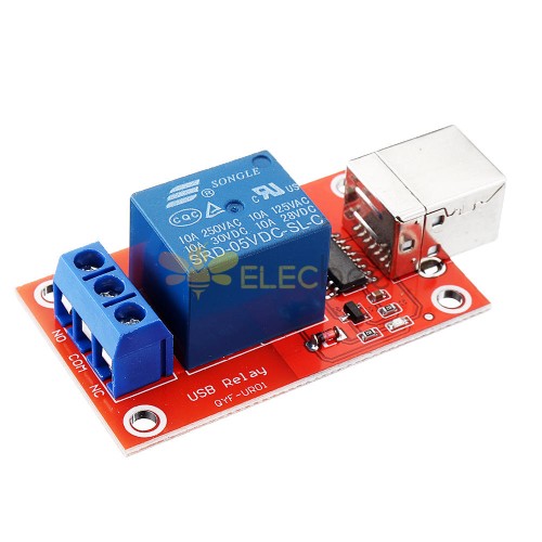 3pcs 1 Channel 5V HID Driverless USB Relay USB Control Switch Computer Control Switch PC Intelligent Control