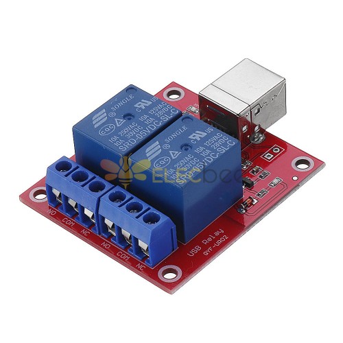 3pcs 2 Channel 5V HID Driverless USB Relay USB Control Switch Computer Control Switch PC Intelligent Control