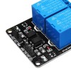 Arduino 용 광학 커플러 보호 릴레이 확장 보드가있는 3pcs 2 채널 릴레이 모듈 12V