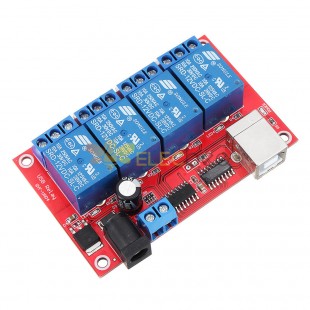 4 Channel 12V HID Driverless USB Relay USB Control Switch Computer Control Switch PC Intelligent Control